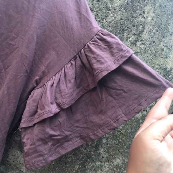 Lovely Souls Purple Bell Sleeve Top - Picture 7 of 8